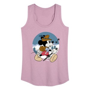 Women's - Disney - Alpine Mickey Graphic Racerback Tank - 1 of 4