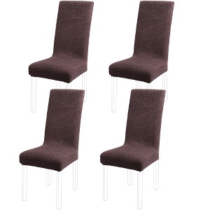 PiccoCasa Stretch Spandex Fabric Removable Washable Parsons Chair Slipcover - 1 of 4