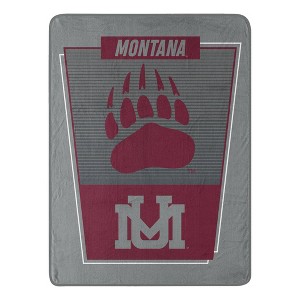 NCAA Montana Grizzlies 46''x60'' Leadership Micro Throw Blanket: Polyester Team Logo - 1 of 4