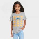 Girls' Friends Central Perk Short Sleeve Graphic T-Shirt - Heather Gray