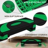 BalanceFrom – plateforme d'entraînement aérobie Stepper Step, 31 po, légère et ajustable en hauteur, noir/gris | Best Buy Canada