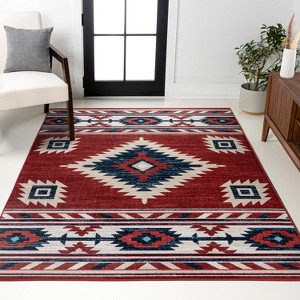 JONATHAN Y Serape Medallion Southwestern Southwestern Indoor Area Rug - 1 of 4