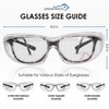 Bison Life PrimeX Safety Glasses Over Eyeglasses, Anti Fog & Anti Scratch Eye Protection - 1pk - 4 of 4