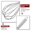 Unique Bargains Silicone Stainless Steel Non-Stick Coated Heat-Resistant Whisk 5 Pcs - 4 of 4