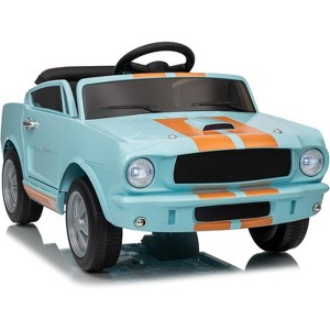 12V Kids Ride On Dump Truck, 4-Wheeler Electric Construction Vehicle with Dump Bed & Shovel, USB/MP3 Music Player, Ride On Toy Car - 1 of 4