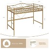 Loft Bed Twin Size with Ladder & Safety Guardrail, Noise Free Heavy Duty Metal Twin Loft Bed, 400 Lbs Weight Capacity, Space Saving - 2 of 4