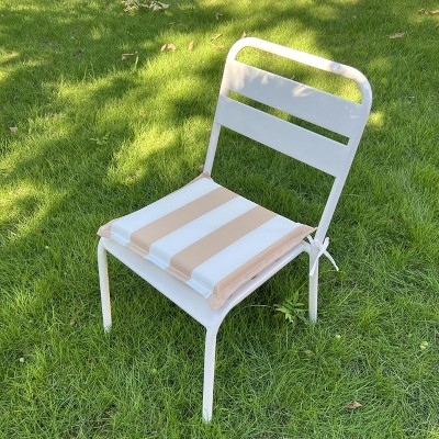 4PCS Outdoor Patio Seat Cushion Replacement Seat Cushion with Ties, 15" x 15" Patio Chair Pads for  Gardens, Patios