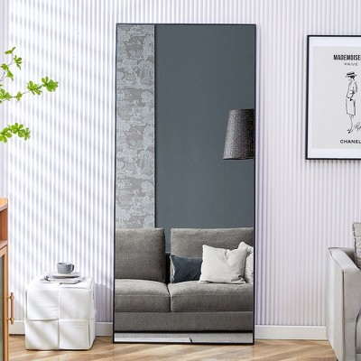 LOVMOR Solid wood frame long mirror¨