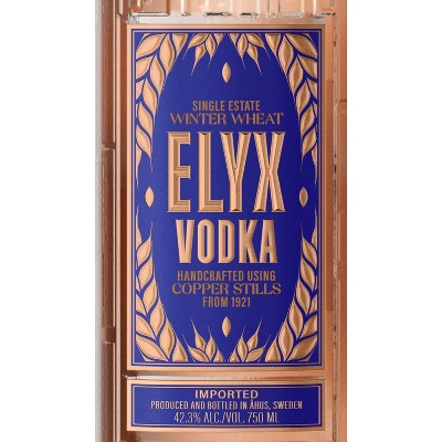 Absolut 750ML Elyx Vodka