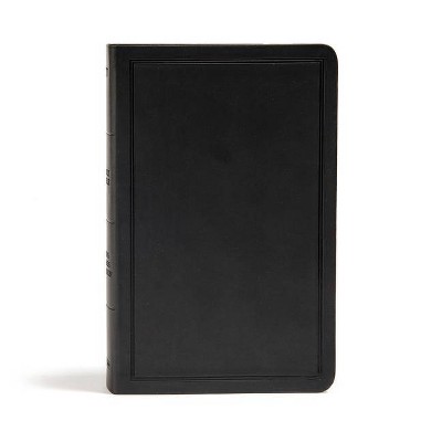 KJV Deluxe Gift Bible, Black Leathertouch - by  Holman Bible Publishers (Leather Bound)