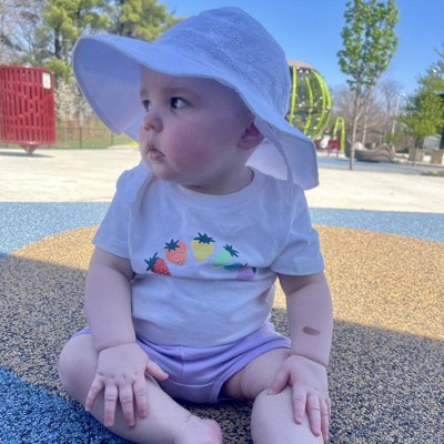 Eyelet sun hat baby on sale