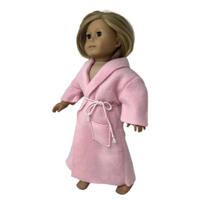 Doll Clothes Superstore Soft Fleece Bathrobe for 18 Inch Dolls — фото 3
