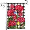 Briarwood Lane Summer Garden Flag 12x18 For Outdoor Checkered Geraniums For Summer Garden Flag Flags For Outside - 2 of 4