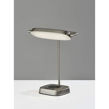 Radley Charge Table Lamp with Smart Switch Silver (Includes LED Light Bulb) - Adesso