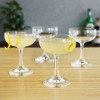 True Coupe Glasses Martini Daiquiri Manhattan Cocktail Barware Glass, 7 Oz, Set of 4, Clear - 2 of 4