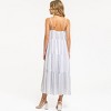 August Sky Women's Wide Stripe Midi Dress - 2 of 4