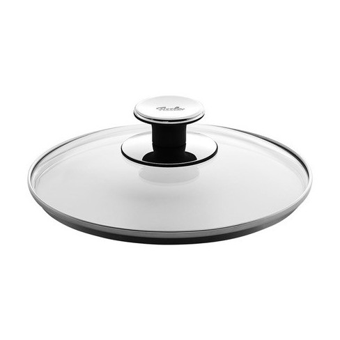 Nutrichef Cooking Pot Lid 2.5 Quart - See-through Tempered Glass Lids,  Stainless Steel Rim, Dishwasher Safe : Target