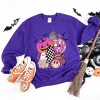 Simply Sage Market Women's Graphic Sweatshirt Pumpkin Ghost Collage - 3 of 4