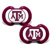 BabyFanatic Officially Licensed Unisex Pacifier 2-Pack - NCAA Texas A&M Aggies - 2 of 4