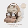 KeaBabies Diaper Bag Backpack Comes with Portable Changing Pad, Baby Bag for Mom, Baby Travel Essential (Latte) - image 3 of 4
