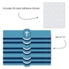 Big Dot of Happiness Blue Elegant Cross - DIY Party Supplies - Boy Religious Party DIY Wrapper Favors and Decorations - Set of 15 - 2 of 4