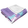 Marvel Spider-Man Across The Spiderverse Watercolor Leap Silk Touch Throw Blanket 50x60 Inches - 3 of 4