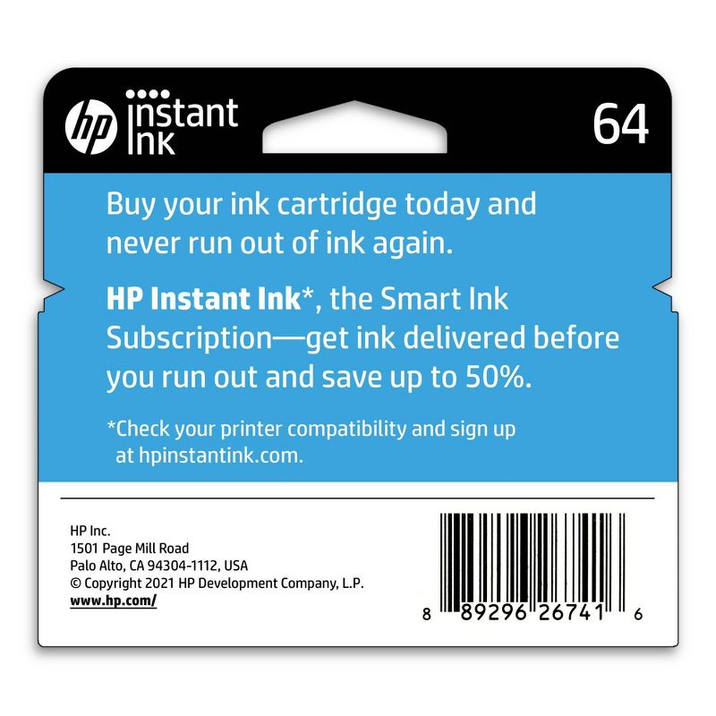 HP 64 Ink Cartridge Series, 4 of 7