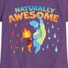 Girls' - Elemental - Ember and Wade Naturally Awesome Fitted Short Sleeve Graphic T-Shirt - 2 of 4