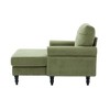 Yinvani Modern Chaise Lounge Sofa for LivingRoom or Bedroom, Chenille Fabric - 3 of 4