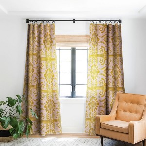 1pc Blackout Window Curtain Panel - Deny Designs - 1 of 4