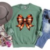 Simply Sage Market Women's Graphic Sweatshirt Coquette Fall Plaid - 2 of 4
