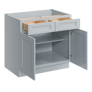 CASAINC 30 in. W x 24 in. D x 34.5 in. H Base Kitchen Cabinet with Drawer and Soft-Close Hinges – Plywood RTA Cabinet - 1 of 4