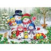 MasterPieces 500 Piece Glitter Christmas Jigsaw Puzzle - Frosty Family Moments - 3 of 4