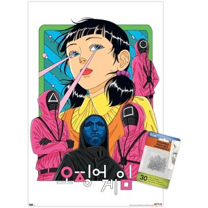 Trends International Netflix Squid Game: Season 2 - Laser Eyes Unframed Wall Poster Prints - 1 of 4