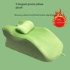FONTOI Multi-Functional Bed Pillow, Ergonomic Spinal Posture Support for Bedroom, Green, 14.1"*9"*23.6" - 4 of 4