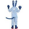 HalloweenCostumes.com 2T  Boy  Toddler Bedtime Blues Pete the Cat Costume | Exclusive Costumes, White/Blue/Blue - 3 of 3