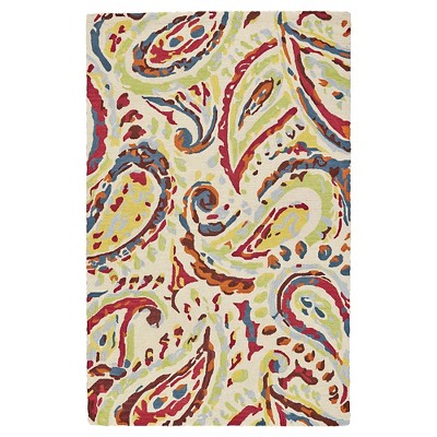 2'x3' Paisley Tufted Accent Rugs Eclipse - Weave & Wander