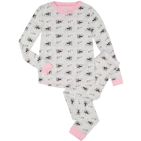 Girls Cat Nap Long Sleeve Pajama Set