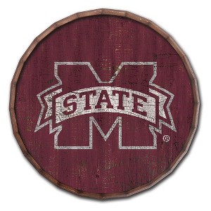NCAA Mississippi State Bulldogs Cracked Color 24" Barrel Top - 1 of 3