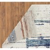 Luxe Weavers Modern Distressed Abstract Indoor Area Rug - 2 of 4