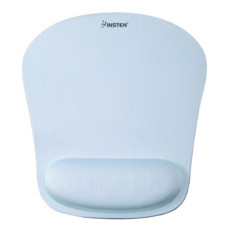 Insten Mouse Pad with Wrist Support Rest, Ergonomic Support Cushion, Easy Typing & Plain Relief, Trapeziod, 9.4 x 8.4 inches, 1 of 10
