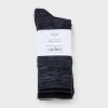 Women's Ultra Smooth Supersoft Fine Gauge Knit 4pk Crew Socks - Auden™ 4-10 - 2 of 3