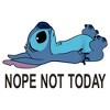 Boy's Lilo & Stitch Nope Not Today T-Shirt - 2 of 4