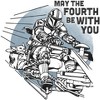 Boy's Star Wars The Mandalorian May the Fourth Be With You T-Shirt - 2 of 4