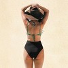 Women's Cutout Tie Back One Piece Swimsuit - Cupshe - 4 of 4