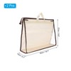 Unique Bargains Unique Handbag Dust Bags,  Purse Storage Organizer  PVC Dustproof Handbag Cover Transparent Purse Protector - 2 of 4