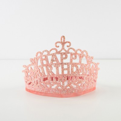 Meri Meri Happy Birthday Tiara (pack Of 1) : Target