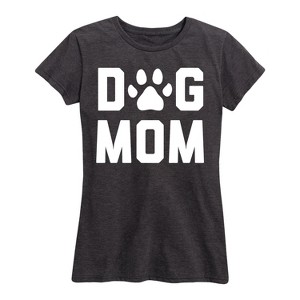 Women's - Instant Message - Dog Mom Short Sleeve Graphic T-Shirt - 1 of 4