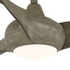 65" Minka Aire Farmhouse Indoor Ceiling Fan with LED Light Remote Control Driftwood for Living Room Kitchen Bedroom Family House - 3 of 4