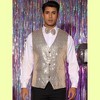 Lars Amadeus Men's Shiny Sequin Party Prom Dress Vest with Bow Tie 2 Packs - image 2 of 4